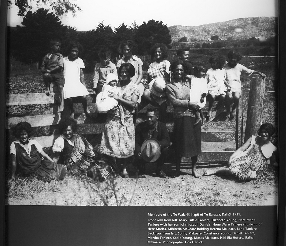 Mitglieder eines Maoristammes 1931